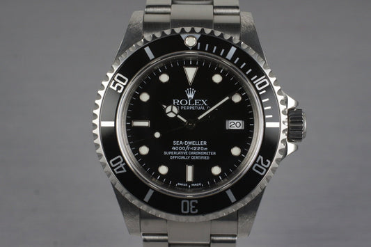 2000 Rolex Sea Dweller 16600