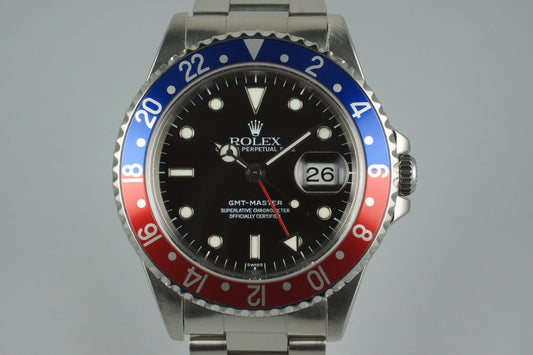 1999 Rolex GMT 16700 with Box and Papers