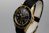 1968 18K YG GMT-Master 1675 with Service Black Nipple Dial and Service Papers