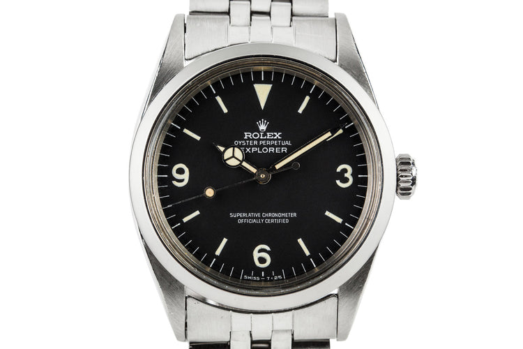 1967 Rolex Explorer 1 1016 with Papers