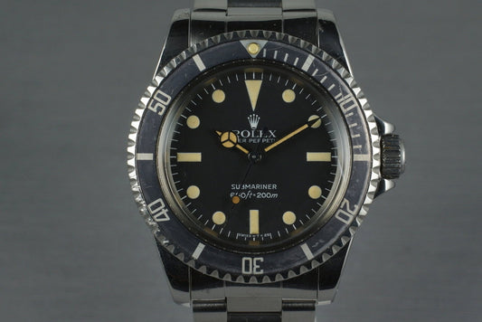 1982 Rolex Submariner 5513 Mark 4 Maxi Dial4
