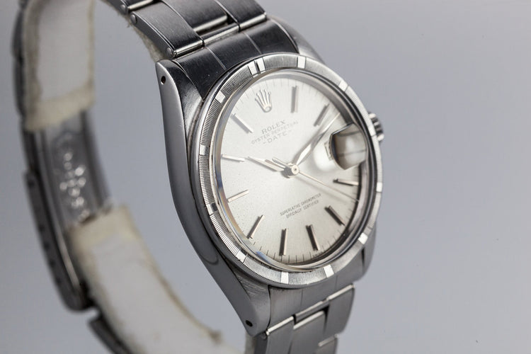 1963 Rolex Date 1500 with Service Papers