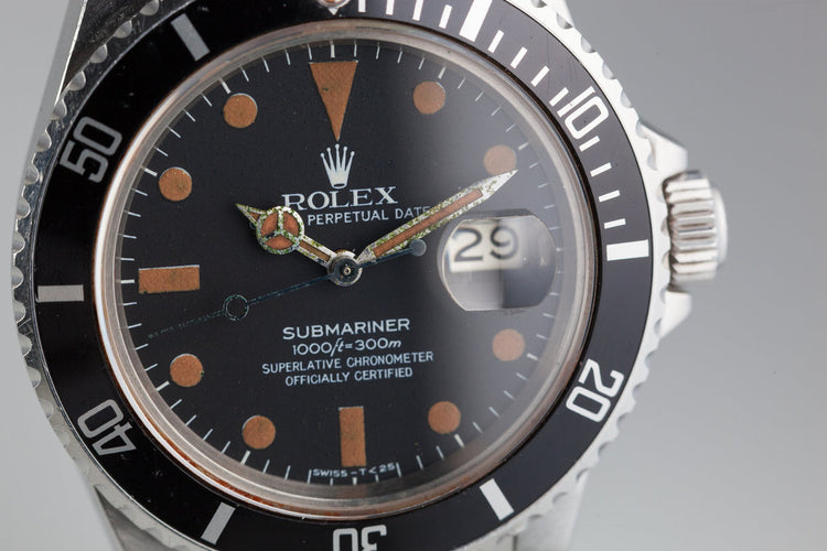 1980 Rolex Submariner 16800 with Matte Dial