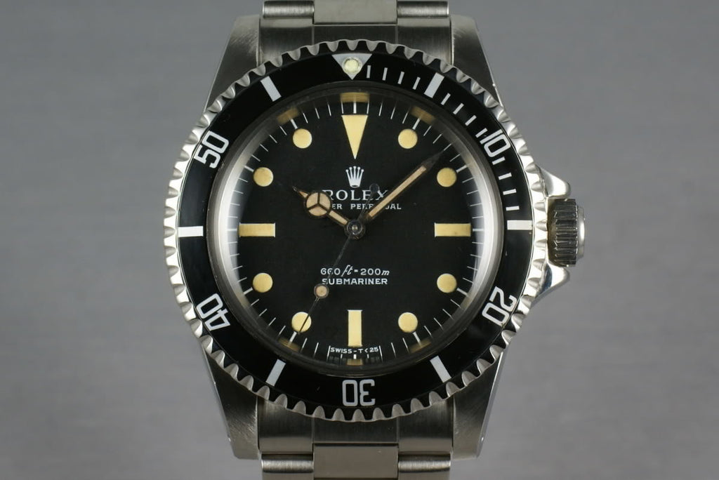 Rolex Submariner Dial 5513 with box and papers