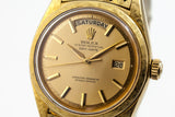 1962 Rolex YG Day-Date 1806 with Morellis Finish and Carl Bucherer bracelet
