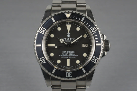 1984 Rolex Sea Dweller 16660
