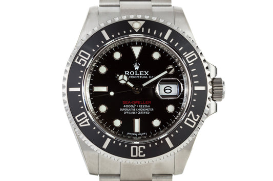 2017 Rolex Sea-Dweller 126600 with Box and Papers