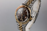 1987 Rolex Two-Tone GMT-Master 16753 "Electric Root Beer Wizard" Dial with Service Papers