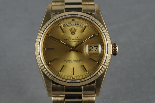 1985 President 18038 Box and Papers