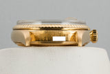 1968 Rolex 18K YG Day-Date 1803 Matte White Dial
