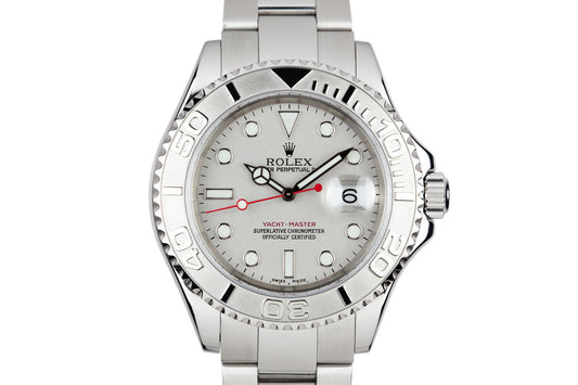 2005 Rolex Platinum Yacht-Master 16622 with Box and Papers
