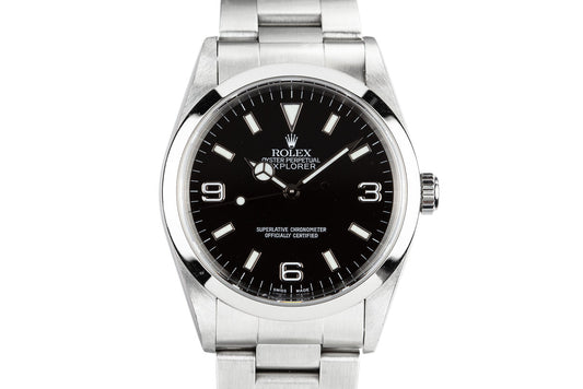 1999 Rolex Explorer 14270 with Box and Papers