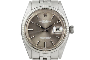 1969 Rolex DateJust 1601 with Gray Dial