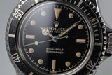 1962 Rolex Submariner 5512 with Chapter Ring Exclamation Gilt Dial