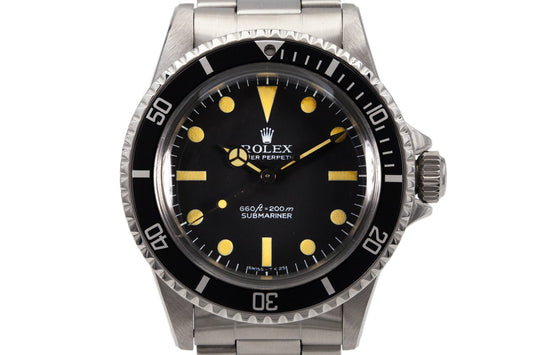 1977 Rolex Submariner 5513 Pre Comex Dial
