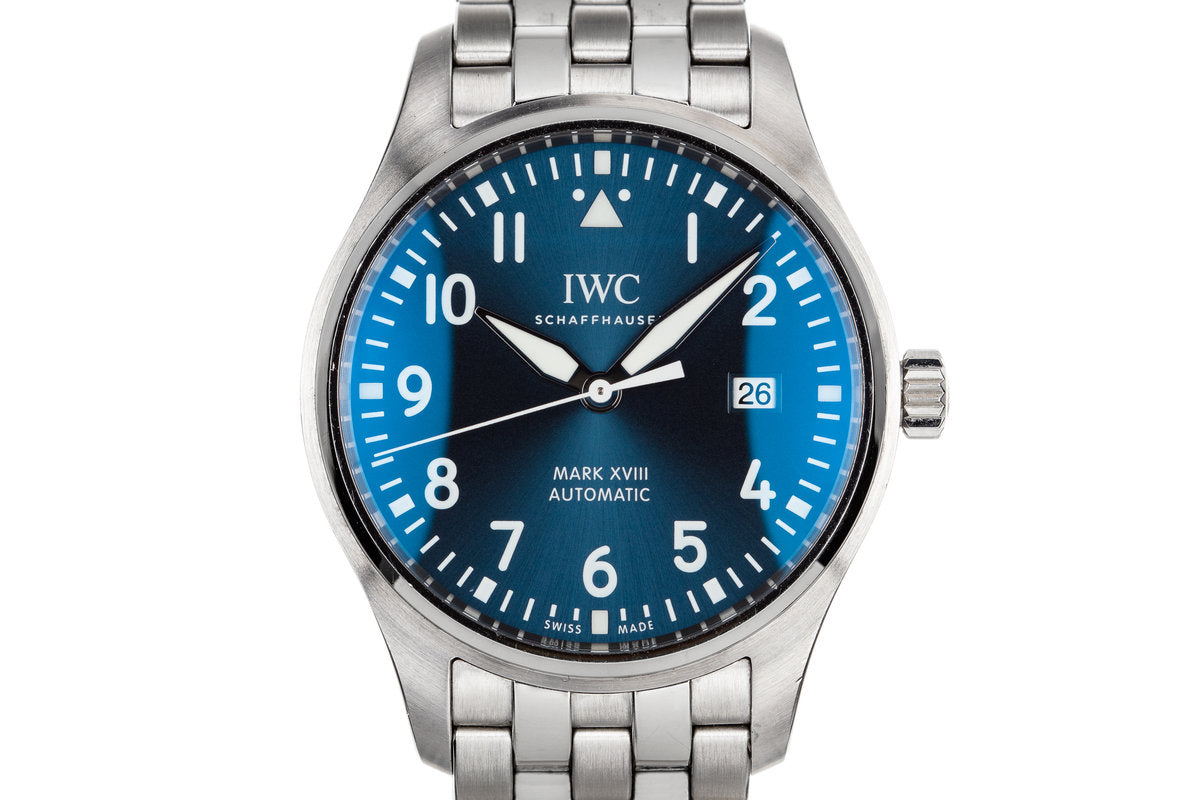 HQ Milton IWC Pilots Watch MK XVIII