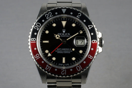 1985 Rolex Mens 16760 Fat Lady GMT-Master II