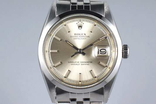 1970 Rolex DateJust 1600 with Box and Papers