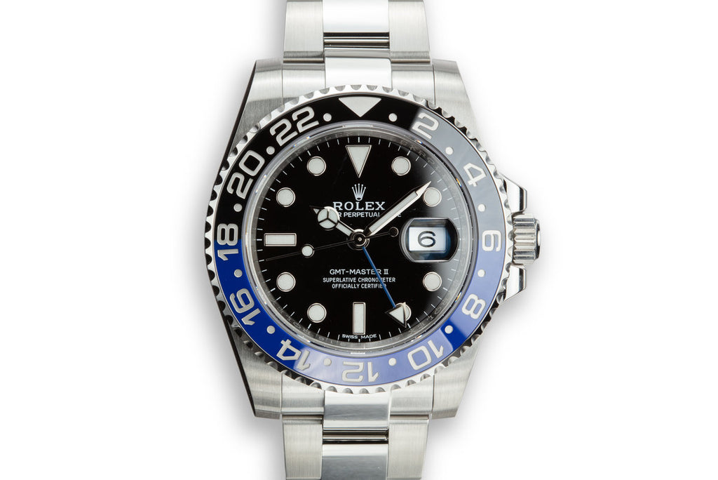 2018 Rolex GMT-Master II 116710BLNR "Batman" with Box and Papers