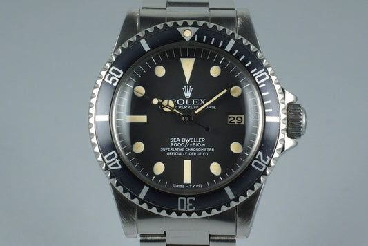 1981 Rolex Sea Dweller 1665