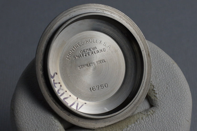 1984 Rolex GMT 16750 No-Date Dial