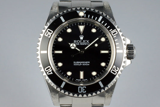 2001 Rolex Submariner 14060M