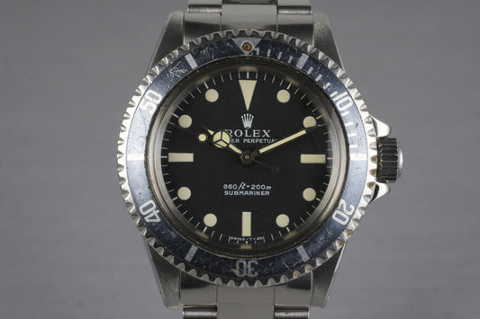 1970 Rolex Submariner 5513