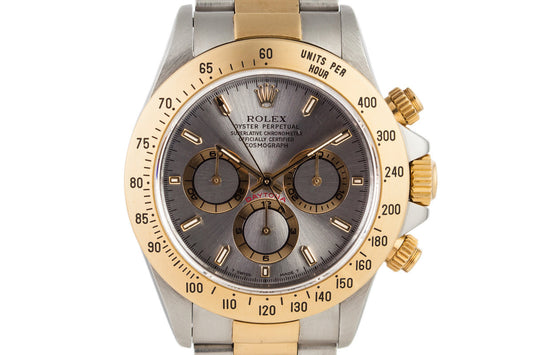 1993 Rolex Two Tone Daytona 16523 with Silver Dial