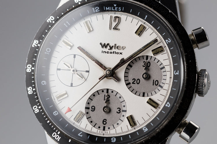 Wyler Incaflex 1502 White Dial