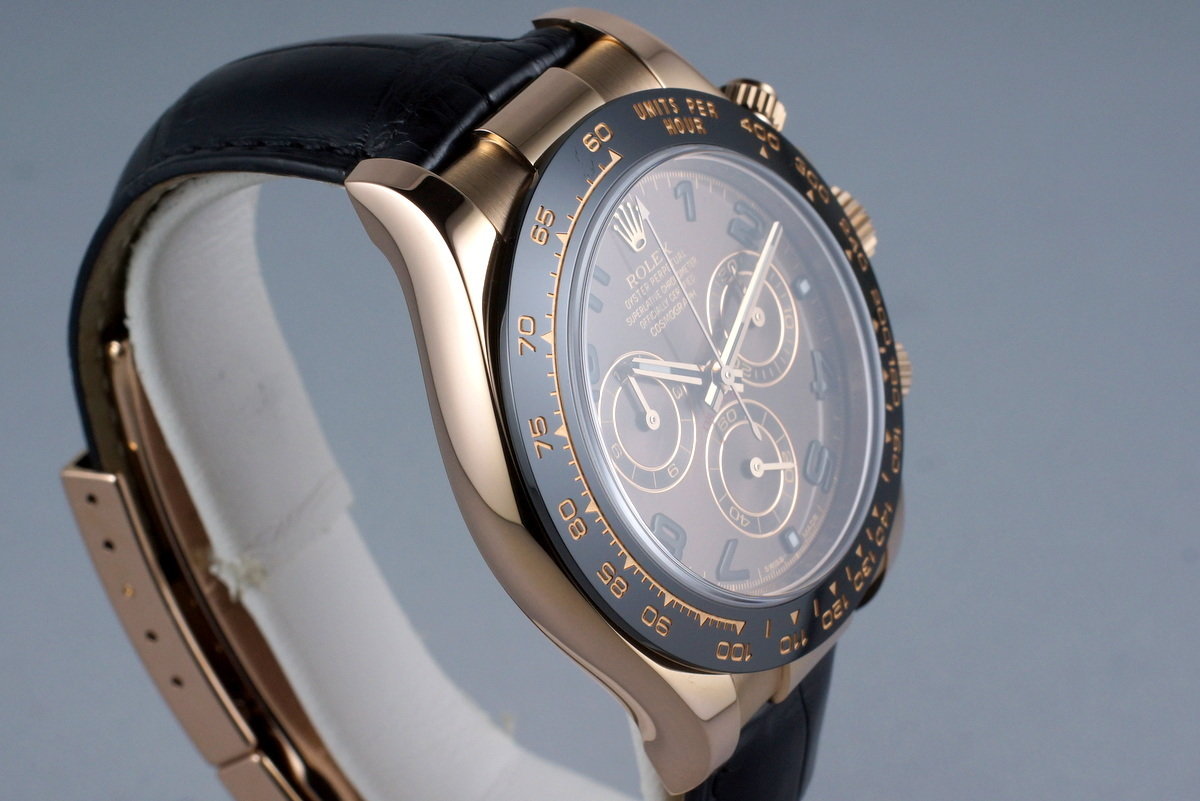 HQ Milton - 2012 Rolex RG Daytona 116515 Chocolate Arabic Dial