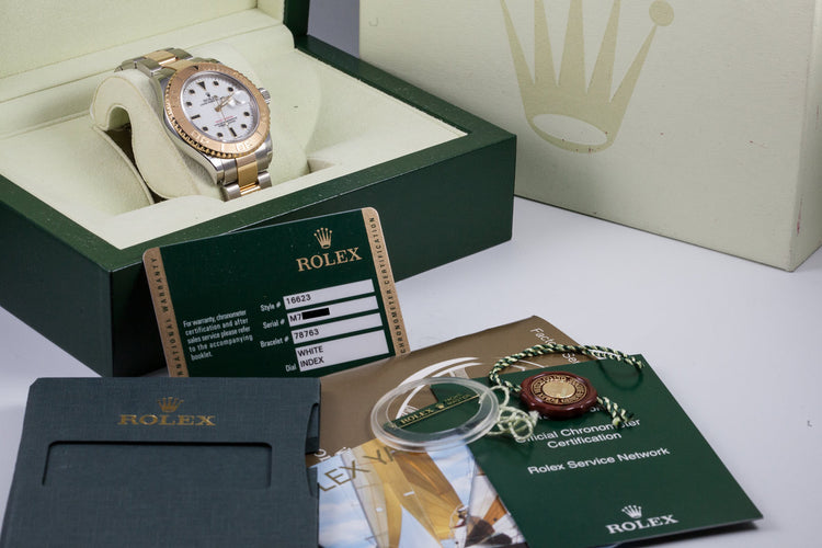 2007 Rolex Two Tone Yacht-Master 16623 with Box and Papers