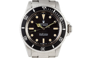 1973 Rolex Submariner 5513 'Non-Serif