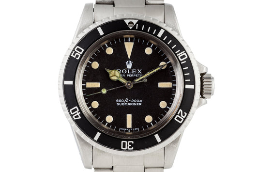 1973 Rolex Submariner 5513 'Non-Serif" Dial