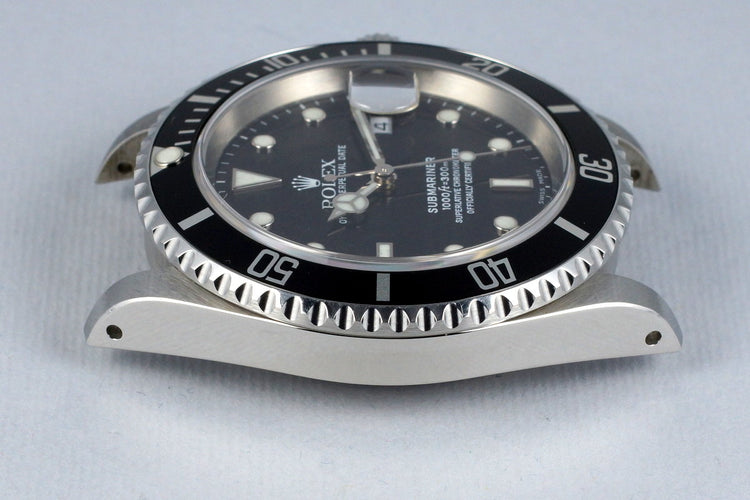 2000 Rolex Submariner 16610 with Box and Papers