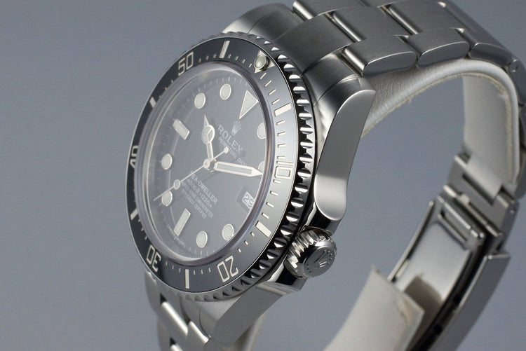 2015 Rolex Ceramic Sea Dweller 116600 with Box and Papers