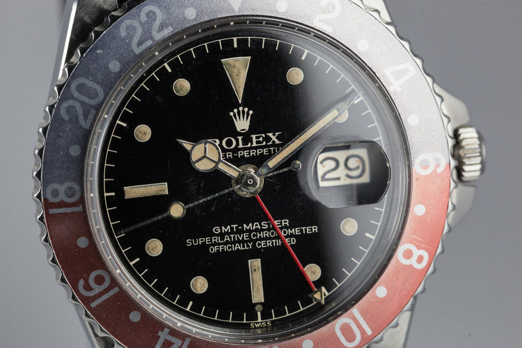 1961 Rolex GMT-Master with Gilt Chapter Ring Exclamation Dial