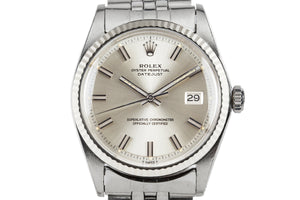 1970 Rolex DayJust 1601 Silver 