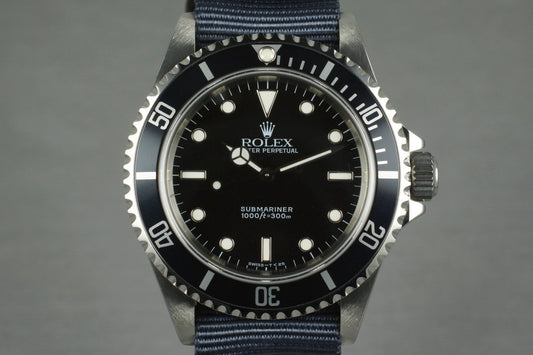 1997 Rolex Submariner 14060