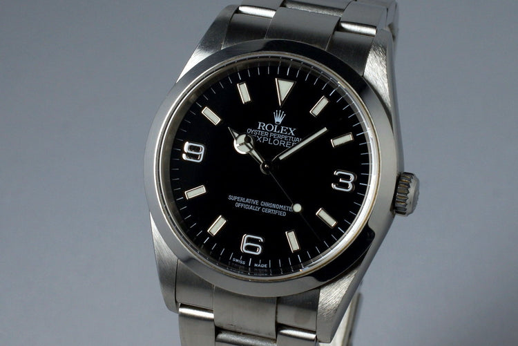 2002 Rolex Explorer 114270