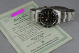 1955 Rolex Submariner 6536-1 with Red Depth Rating