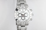 1999 Rolex Zenith Daytona 16520 White Dial with Box and Papers