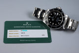 1991 Rolex Submariner 16610 with RCS Papers