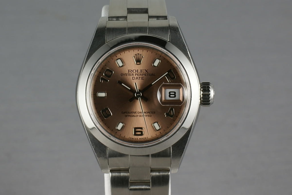 Rolex Ladies Date 79160 with Salmon Dial