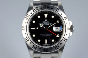 2011 Rolex Explorer II 16570 Box and Papers with 3186 Movement