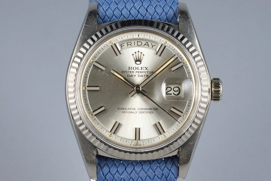 1972 Rolex WG Day-Date 1803 ‘Wide Boy’ Dial