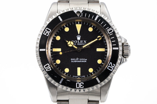 1967 Rolex Submariner 5513 Newer "Non-Serif" Dial