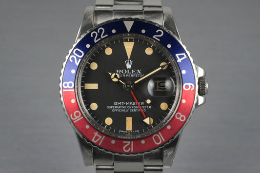 1979 Rolex GMT 1675