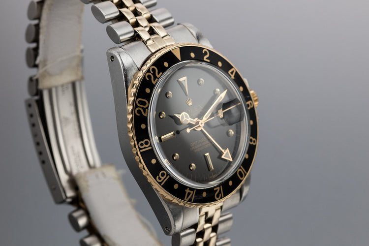 1970 Rolex Two-Tone GMT-Master with Black Nipple Dial
