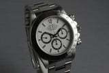 1997 Rolex SS Zenith Daytona 16520 White Dial with Box and Papers