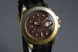 1970 Rolex YG GMT 1675 with Root Beer Dial